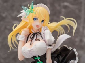 大胆に覗く下着が色っぽい…大人気イラストレーターTony氏による同人誌『Tony Magazine』の表紙を飾った「エレイン」スケールフィギュアが登場!