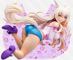 ショートパンツは着脱可能!…『ネコぱら』より「ココナツ」のフィギュアが登場!