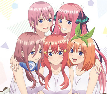 TVアニメ『五等分の花嫁』よりシングルクリアファイルが2種類登場！