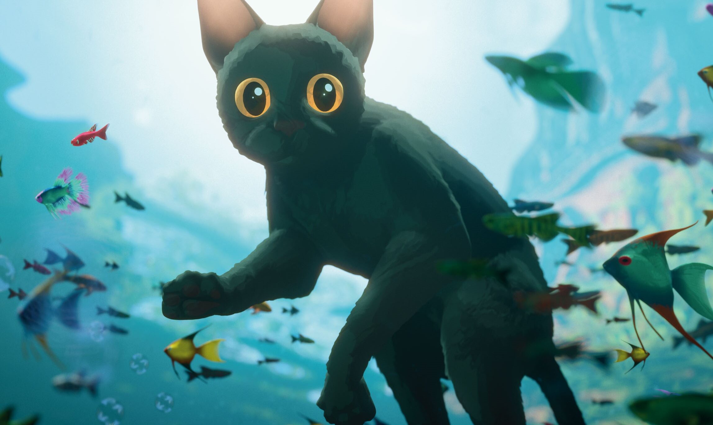 「圧倒的なスケール感」に目を奪われる！アカデミー賞最有力のアニメ映画『Flow』から「特報映像」が公開