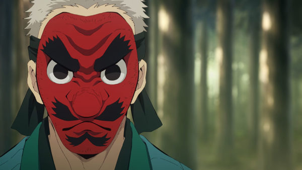 鬼滅の刃　鱗滝左近次　名シーン　画像