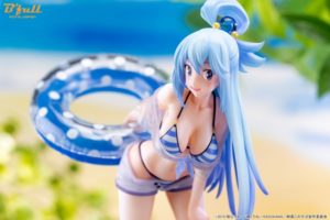 ショートパンツからチラリと見えるビキニがセクシー!『このすば』よりアクアの水着フィギュアが登場!