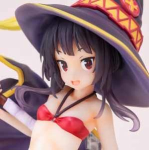 可愛らしい笑顔と幼い体型をこだわりの造形にて表現!…劇場版『このすば』より「めぐみん水着ver. 1/7スケールフィギュア 」が登場!