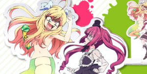 『邪神ちゃんドロップキック』と印刷会社のアクセアがコラボ!…邪神ちゃん&花園ゆりね限定アクリルフィギュアの予約受付中