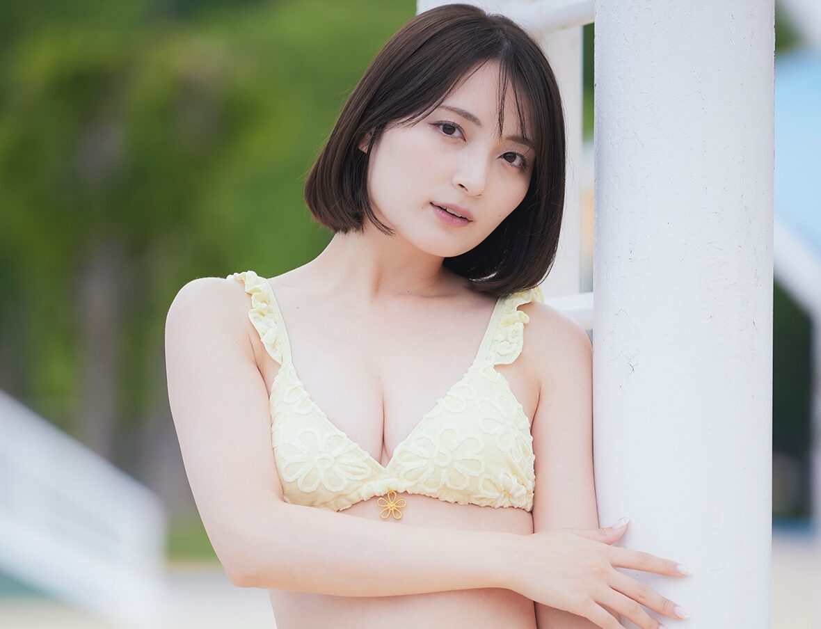 宇佐美彩乃の「清楚なレース風の水着姿」にドキドキするばかり！