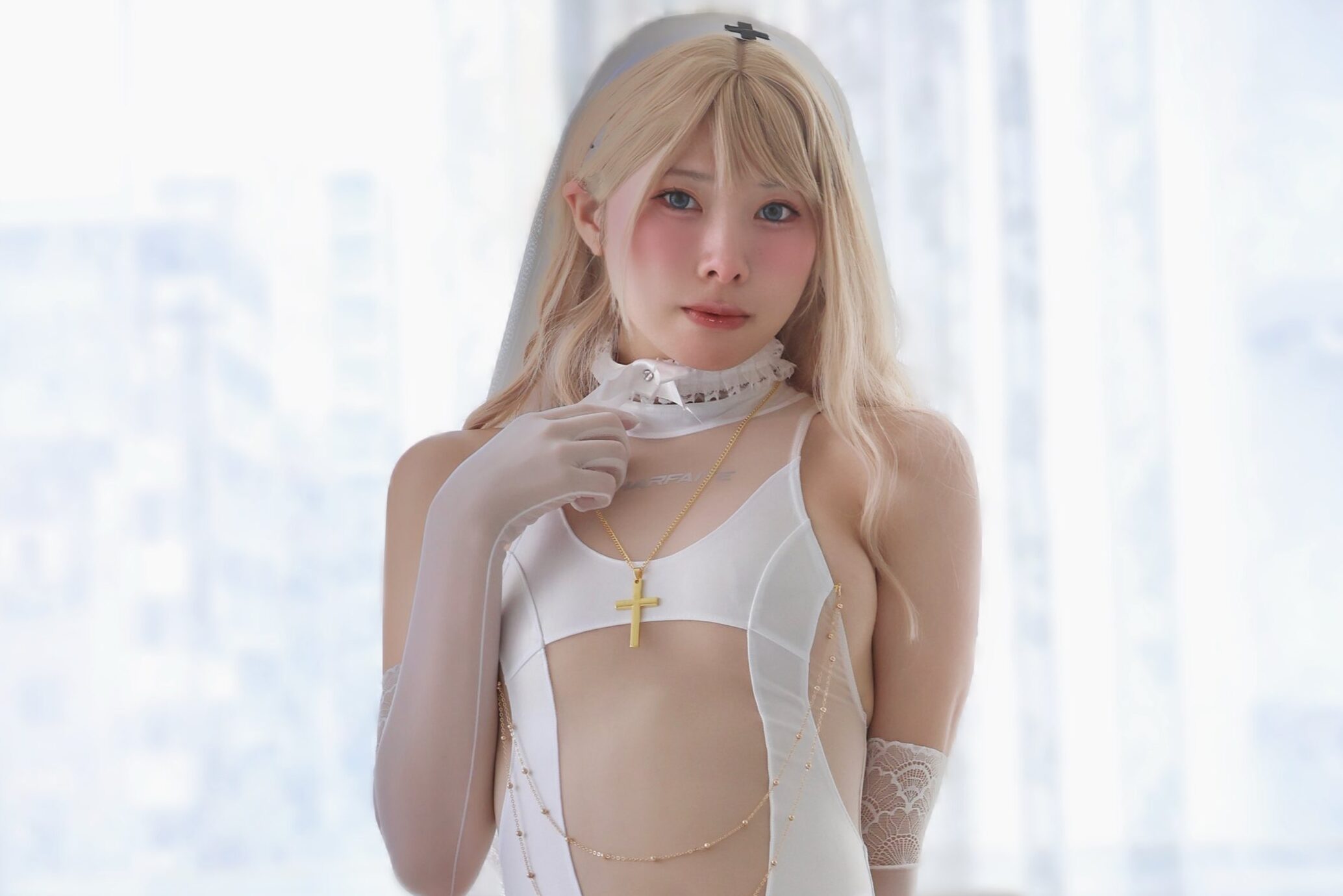 つなまよ！の「露出の多いシスターコス」に視線が吸い寄せられる！