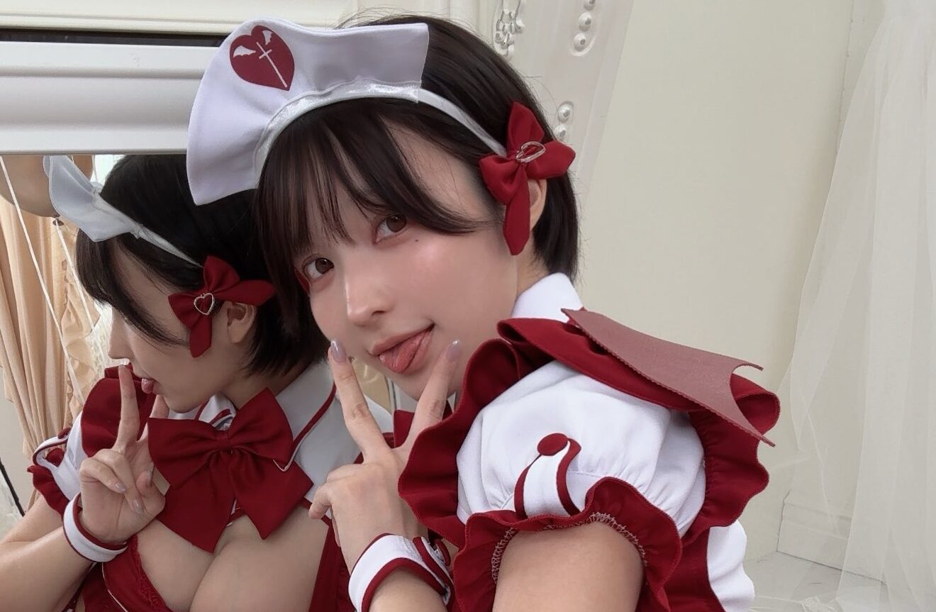 天川星夏、「ガーター付きのランジェリー姿」でむちっとした太もも披露！