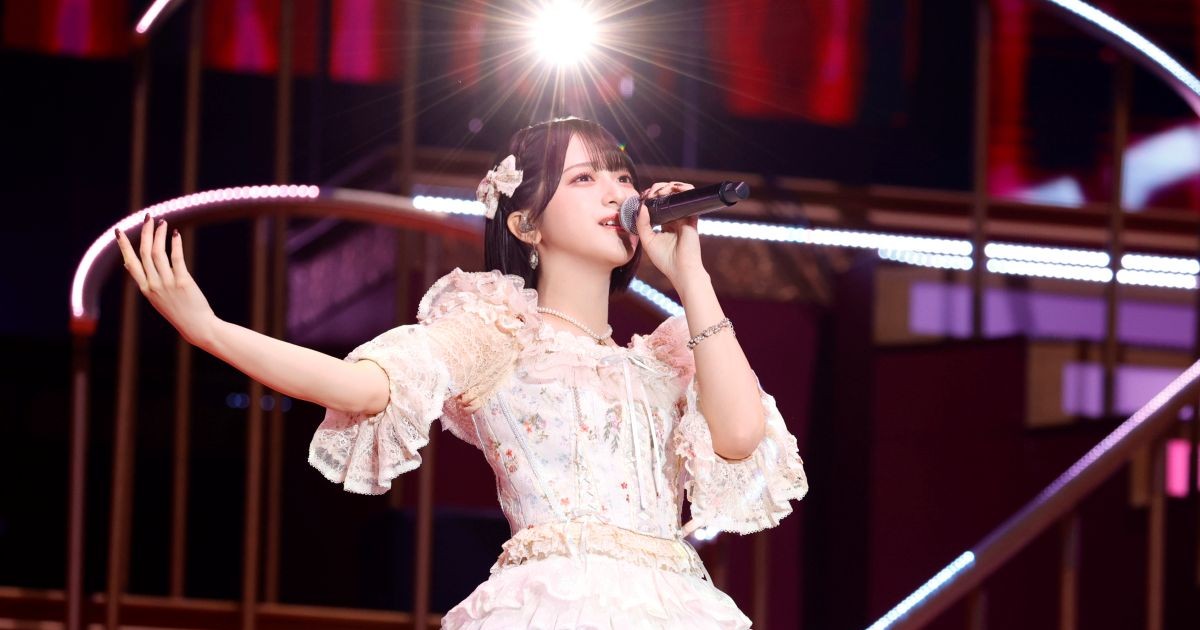 大場花菜が『海とレモンティー』をソロで熱唱、佐々木舞香も！　＝LOVEが「8周年ツアー愛知公演」で見せた圧巻のパフォーマンス