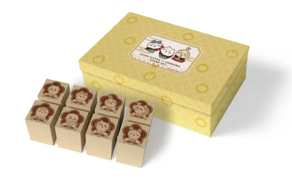 ちいかわオリジナルスタンプセット　(C)nagano