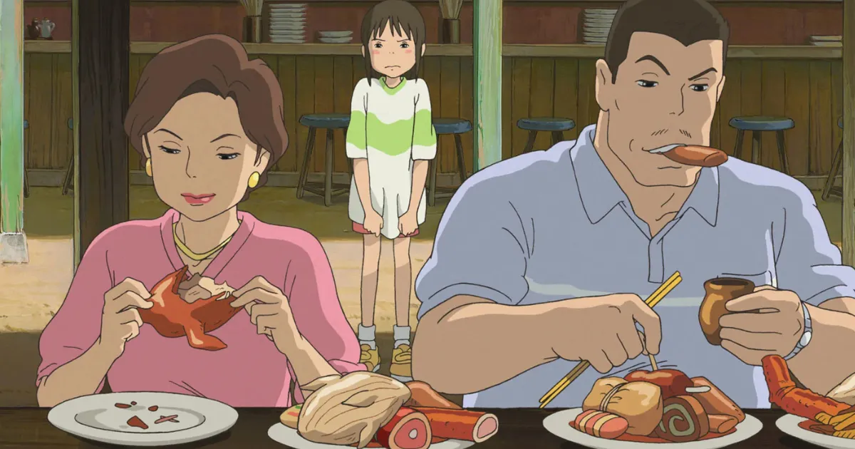 『千と千尋』　千尋のお父さんが食べてた「謎肉の正体」に仰天！　普通じゃ考えられないモノだった