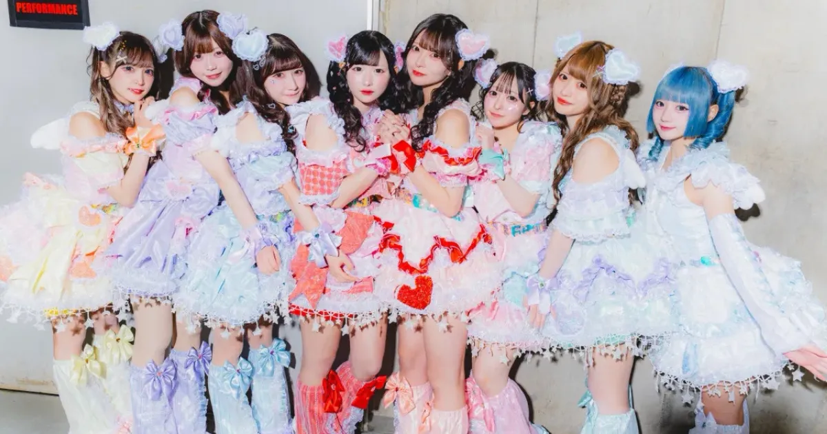 ハレとハレ！、8人体制初のワンマンライブを開催　激カワ“シャボン玉”から一転、新曲は火花散る“情熱”パフォーマンス！