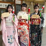 小松奈侑さん、蕪竹真奈さん、田中奈菜子さん