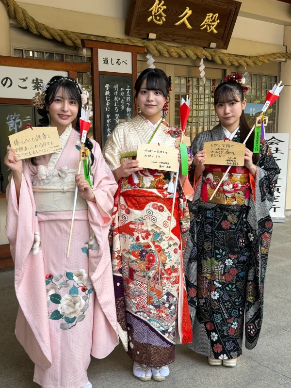 小松奈侑さん、蕪竹真奈さん、田中奈菜子さん 小松奈侑さん、蕪竹真奈さん、田中奈菜子さん