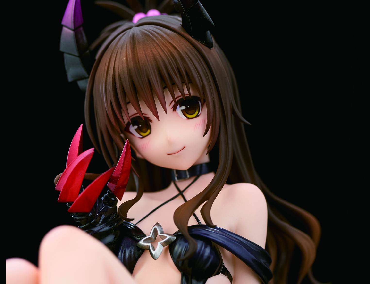 露出の多い衣装にドキドキ！『To LOVEる−とらぶる−ダークネス』より「結城 美柑　ダークネスVer.」のフィギュアが再販決定！