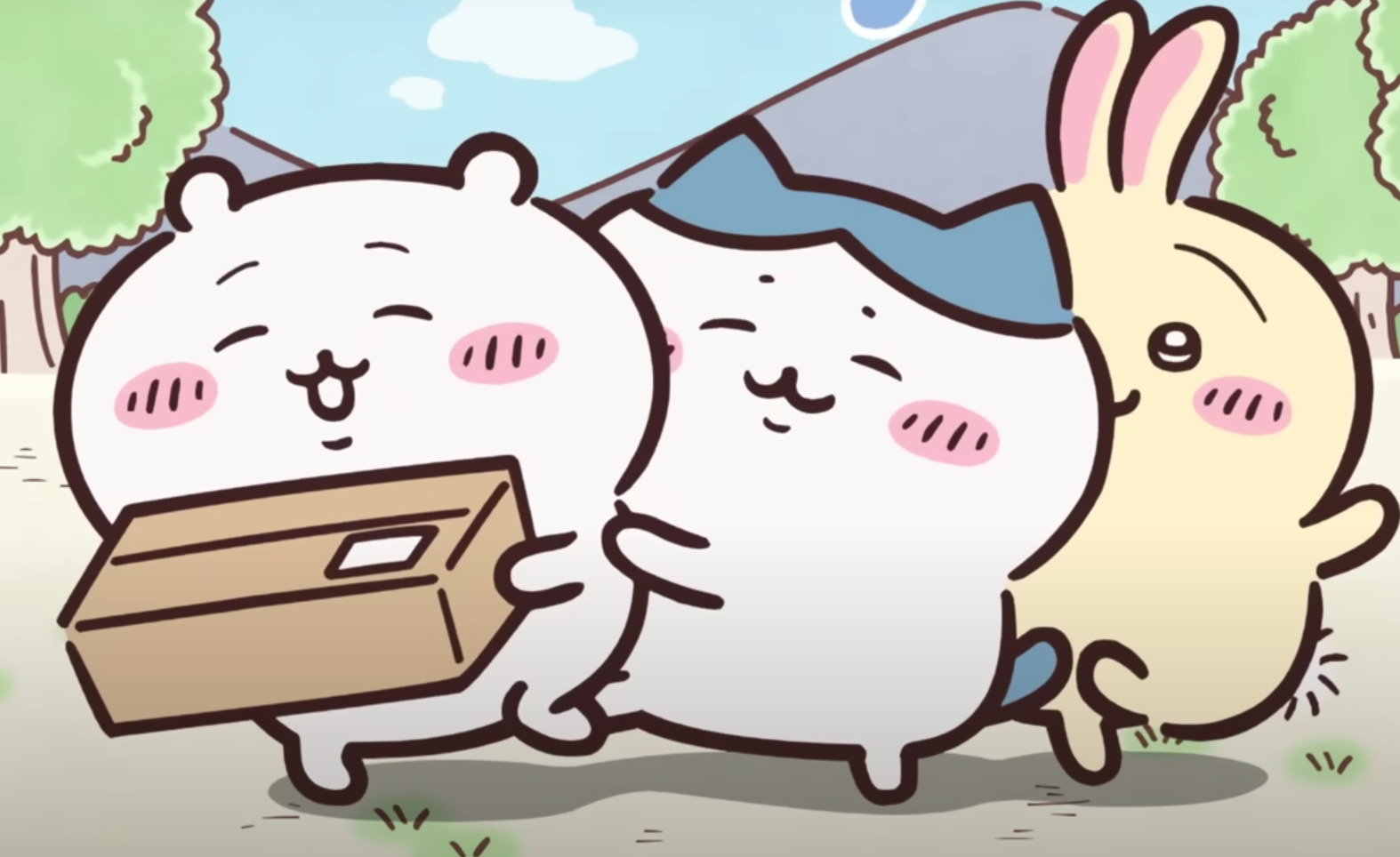 「すき焼きソング」を歌う3人がカワイすぎる！テレビアニメ「ちいかわ」第112話　独り占めするよりも共有したほうが楽しみも増える【最新話レビュー】