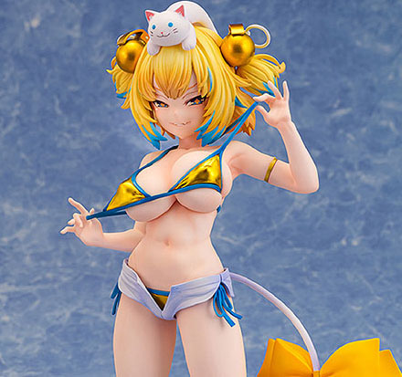 アミューズメントゲーム『ボンバーガール』よりIQ100億の天才アイドル「パイン」のフィギュアが登場!
