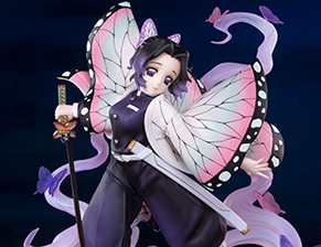 ふわりと宙を舞う「しのぶ」らしいポーズを立体化！『鬼滅の刃』より「胡蝶しのぶ」のフィギュアが登場！