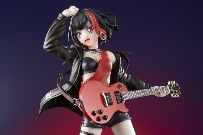 ガルパ Afterglow のギター ボーカル 美竹蘭 のフィギュアが登場