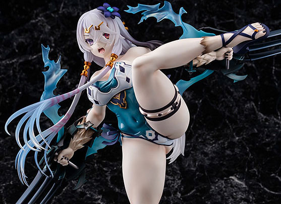 『ライザのアトリエ ~常闇の女王と秘密の隠れ家~』より流浪の女戦士「リラ」が水着姿でフィギュア化!
