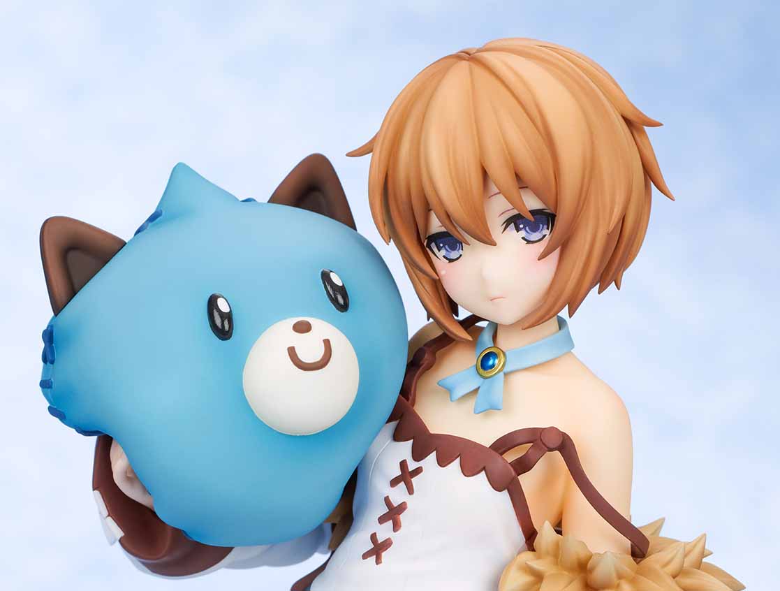 気の抜けた表情やズレた肩紐がちょっぴりセクシー！『超次元ゲイム ネプテューヌ』より「ブラン」のフィギュアが登場！