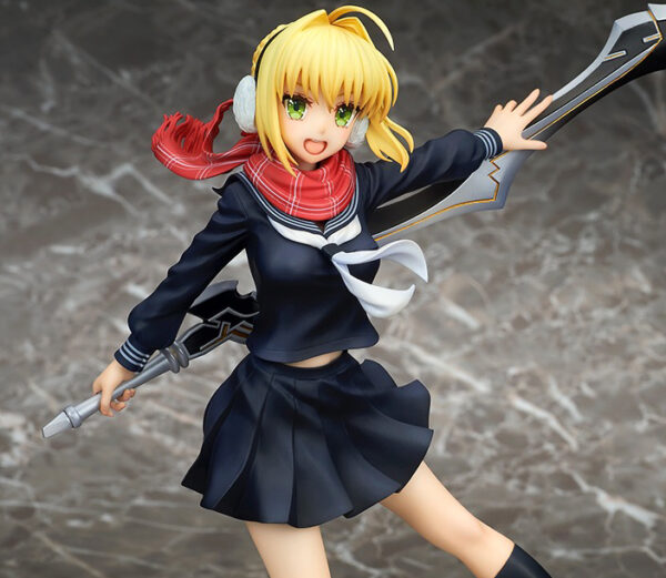 『Fate/EXTELLA LINK』よりウインター・ローマ衣装姿の「ネロ・クラウディウス」のフィギュアが登場!