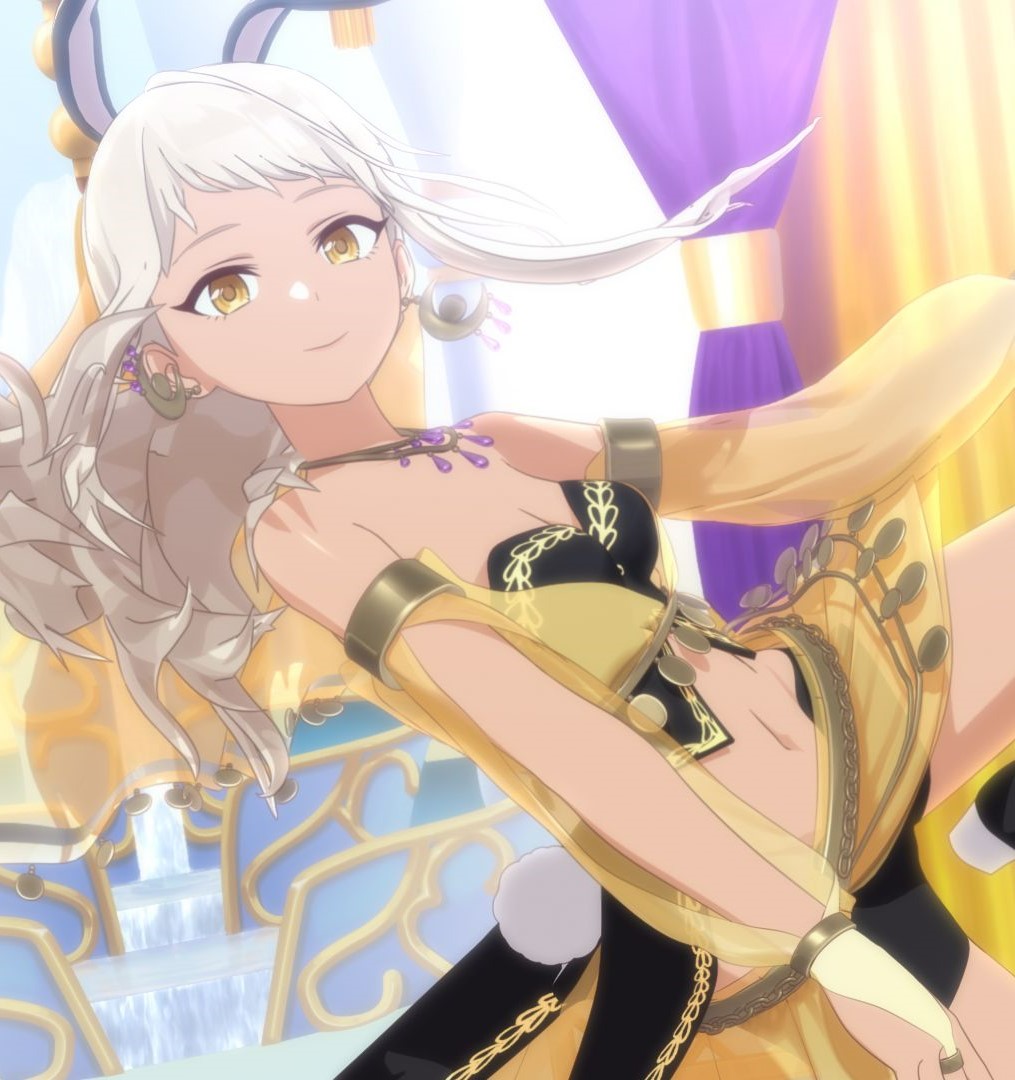 アラビア⾵バニーガールの衣装でリリアが舞う！アニメ『ポールプリンセス!!』のポールダンスショームービーが公開！