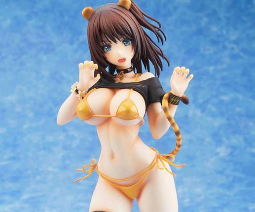 イラスト集『TORANOANA Girls Collection』より人気イラストレーター・魔太郎氏のオリジナルイラスト「虎っ娘」がフィギュアになって登場!