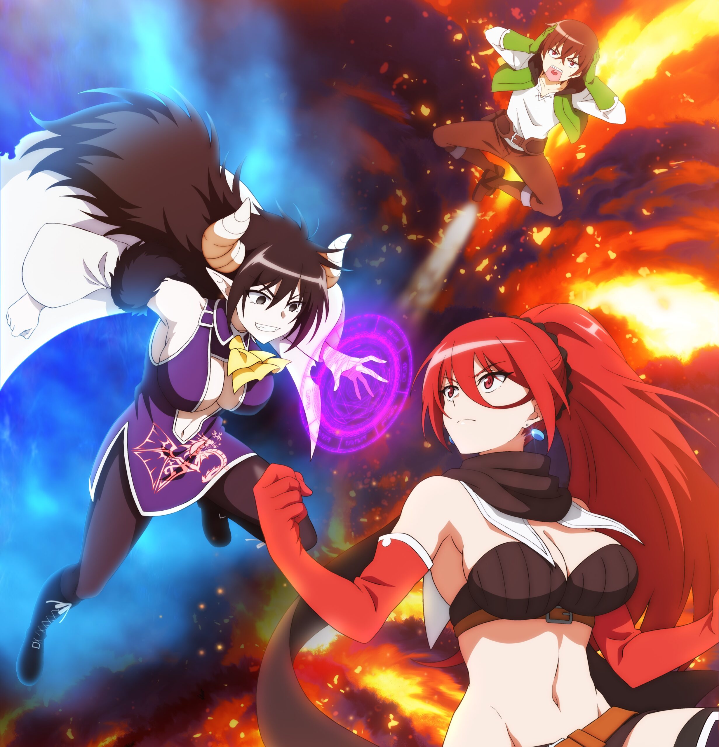 アニメ『異世界ワンターンキル姉さん』のティザービジュアルが公開!キャストコメントも到着!