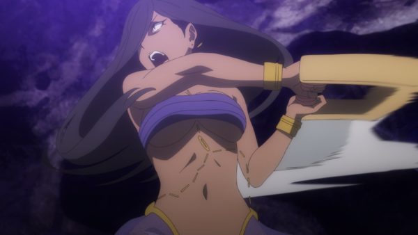 アニメ　ダンまち3期　アイシャ　画像