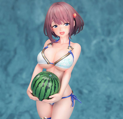 イラストレーター・ぼに~氏によるオリジナルキャラクター「一夜ちゃん」がビキニ姿でフィギュア化!