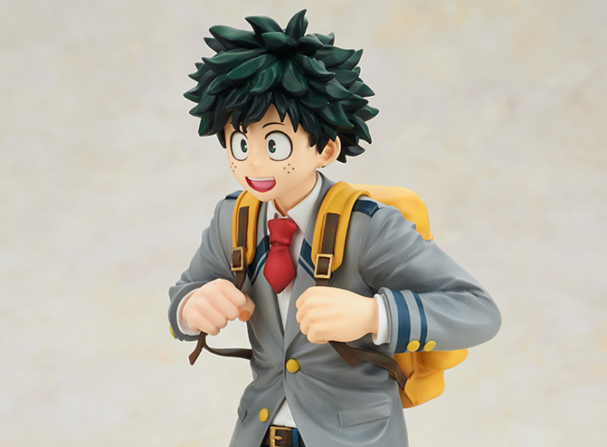 【ヒロアカ】ベルファインの新シリーズ「コネコレ」に「緑谷出久」制服Ver.フィギュアが登場！