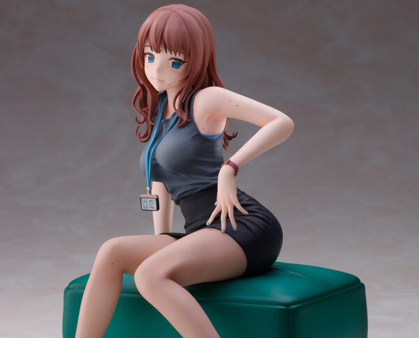 大人気イラストレーター・どうしま氏の描くOLさんシリーズより「ほくろの多い先輩さん」がフィギュア化!