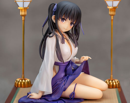 人気イラストレーター・深崎暮人氏の描く「御守雛菊」が紫紺Ver.となって再びフィギュア化!