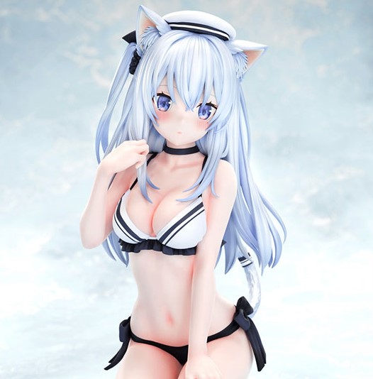 「ケモミミ学園 ~水泳部員募集中!~」Jimmy氏による「蒼波シオ」が1/5スケールフィギュアになって登場!