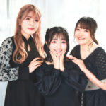 左から、加隈亜衣さん、菅野真衣さん、植田佳奈さん