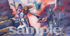 「エヴァンゲリオンイラスト集2007-2017」複製画展が新星堂キャナルシティ博多店にて開催!