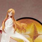 パールホワイトの生地が美しい…『ソードアート・オンライン』より、ヒロイン・アスナを白無垢姿でフィギュア化!