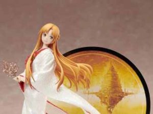 パールホワイトの生地が美しい…『ソードアート・オンライン』より、ヒロイン・アスナを白無垢姿でフィギュア化!