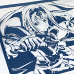 『SAO アリシゼーション WoU』よりキリト、アスナ、アリスが切り絵となって登場!特設販売ページでは「キリト」が予約受付中