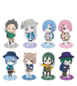 『リゼロ』の描き起こしちびキャライラストを使用した缶バッジなどが6種類登場!