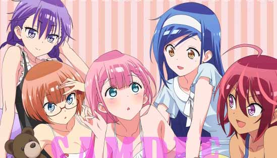 特典はパジャマパーティをするヒロイン5人の描き下ろしイラスト！…TVアニメ第2期『ぼく勉』Blu-ray&DVD発売情報＆主題歌CD封入特典の情報が解禁！