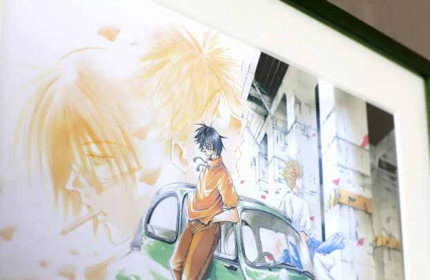 「複製原画」と「赤屍のレプリカメス」が受注生産限定で商品化！…連載20周年記念『GetBackers-奪還屋-』