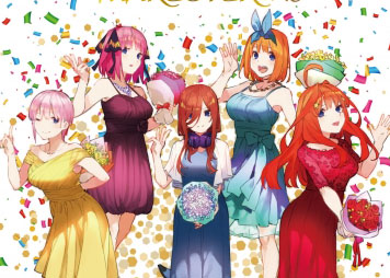 「五等分の花嫁展 MAKEOVER」東京・大阪にて開催！春場ねぎ先生による新規描き下ろしビジュアル公開！