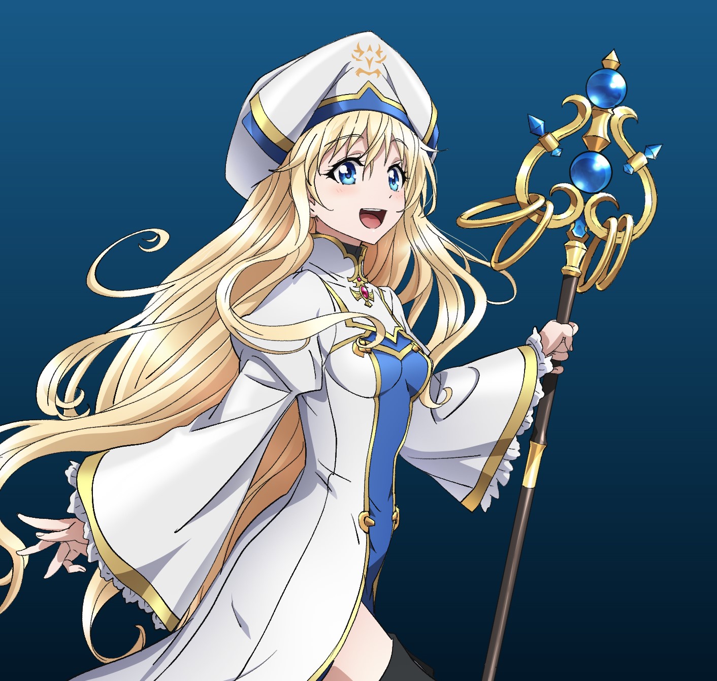 「女神官」の新ビジュアルが美麗すぎる！『ゴブリンスレイヤーⅡ』が6週連続で各キャラのソロビジュアルを公開