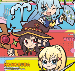 TVアニメ『このすば』よりカートゥーンテイストの描き起こしイラストを使用した新作アイテムが6種登場！