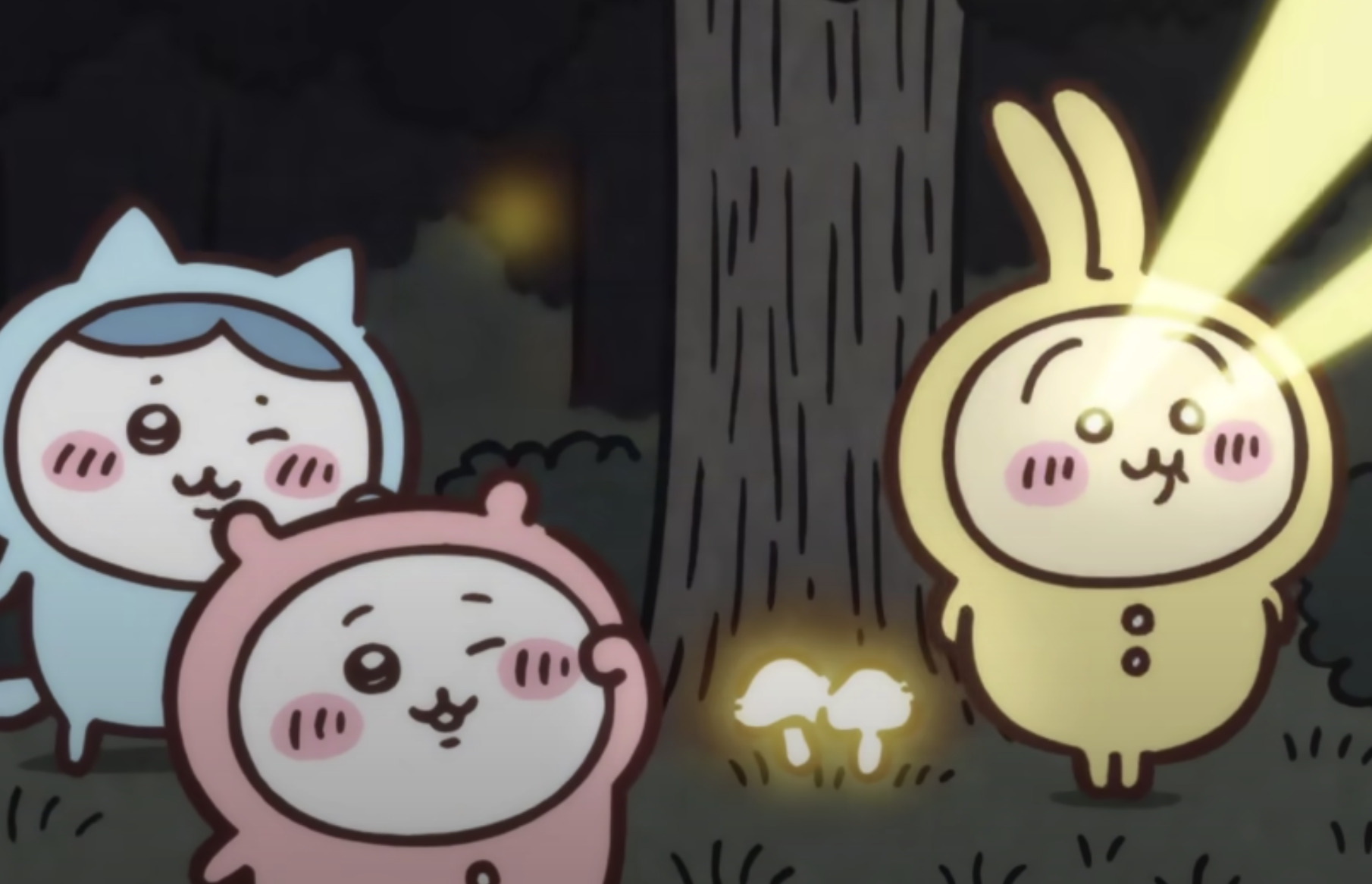 ぶっ飛んだ「うさぎ」の行動にファン歓喜！TVアニメ「ちいかわ」第47話　悪そうな顔で「良いこと思いついた」と話すハチワレがかわいい【最新話レビュー】