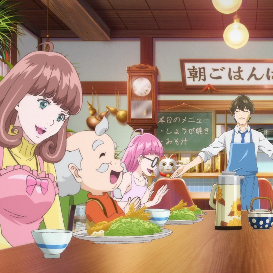 拓己は「美人大家」のアパートの住み込み料理人になるが…アニメ『アストロノオト』第1話のあらすじと先行カットが到着