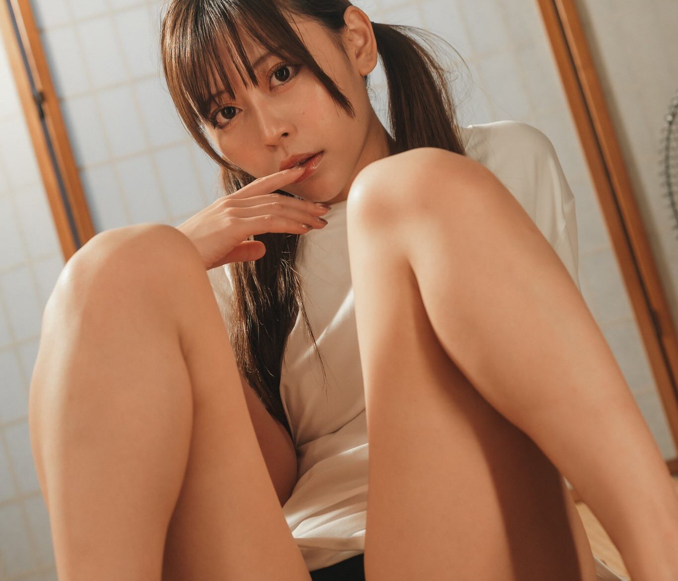 双葉りせが「むっちりとした太もも」あらわな体操服姿をXで公開