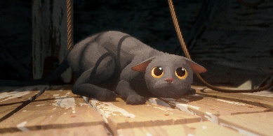 アカデミー賞「長編アニメーション賞」を受賞した映画『Flow』から「本編映像」が公開　洪水に包まれた世界を猫が滑空する「カメラワーク」は圧巻！