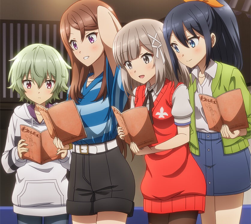 2022年1月放送TVアニメ『CUE!』の新キービジュアル2種&キャラクター設定が公開!TBS系列「アニメイズム」での放送も決定